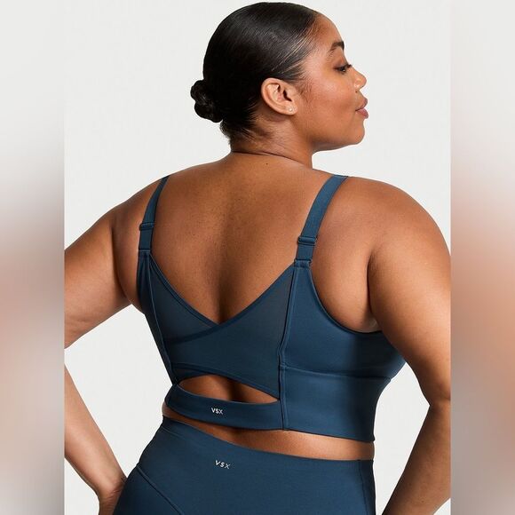 VSX Victoria's Secret Sport Womens ElevateCross-Back Mesh Sports Bra Size Medium - Picture 7 of 7